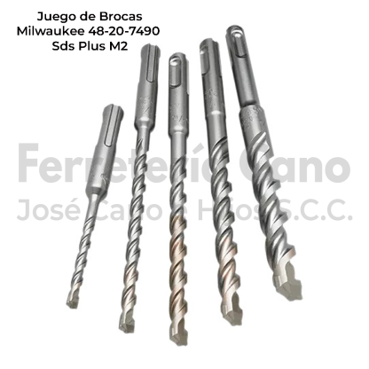 Broca Sds Plus Milwaukee 5Psz M2 48-20-7490