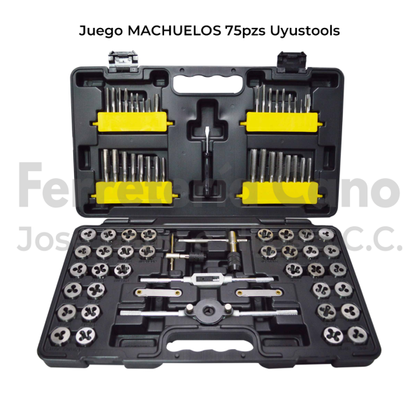 JUEGO MACHUELOS 75PZS UYUSTOOLS