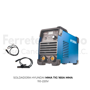 SOLDADORA HYUNDAI MMA TIG 160A MMA-160D 019-7560 110-220V