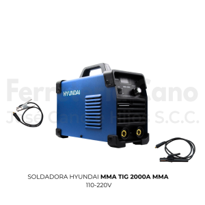 SOLDADORA HYUNDAI MMA TIG 200A MMA-200D 019-7550 110-220V