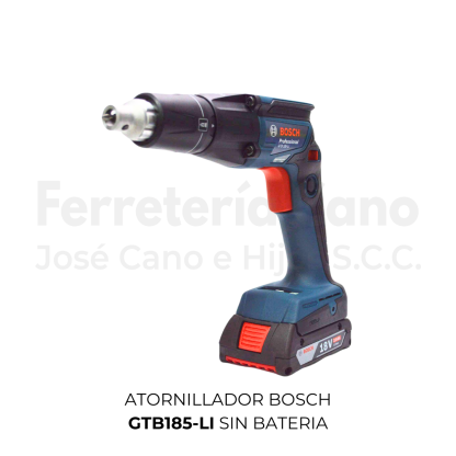 Atornillador Bosch GTB185-LI Sin Batería - Compacto Profesional