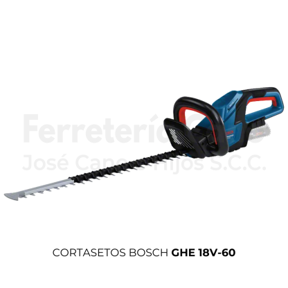 Cortasetos Bosch GHE 18V-60 - Inalámbrico 18V 60cm