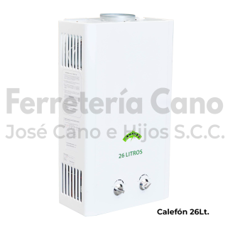 calefón instamatic 26 litros