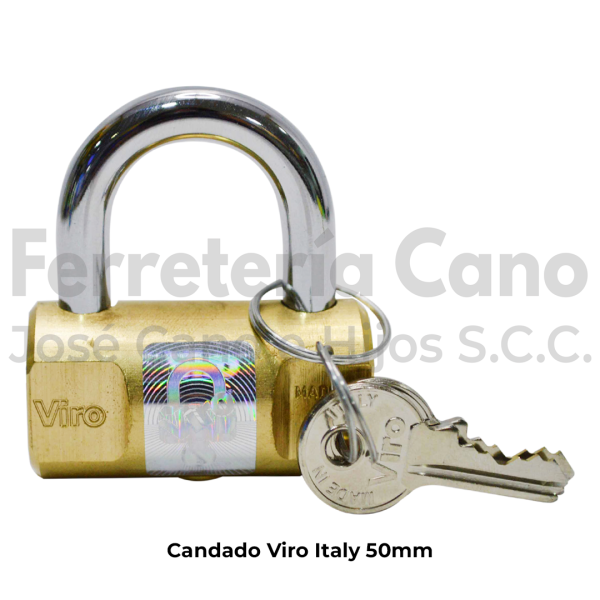 CANDADO VIRO ITALY 50mm