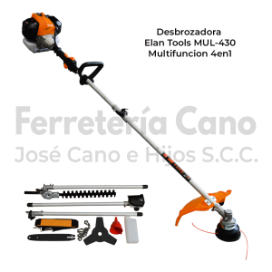 Desbroadora Elan Tools MUL-430 multifuncion 4 en 1