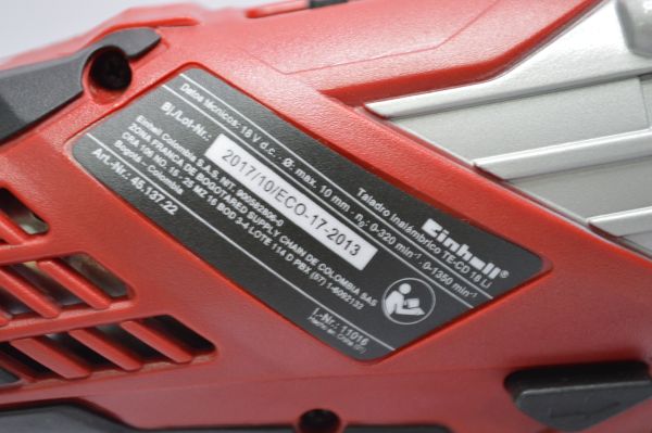 Taladro Einhell inalambrico TE-CD 18 Li 18V - Imagen 2