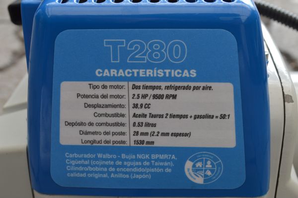 Desbrozadora Taurus T280 2.5HP - Imagen 3