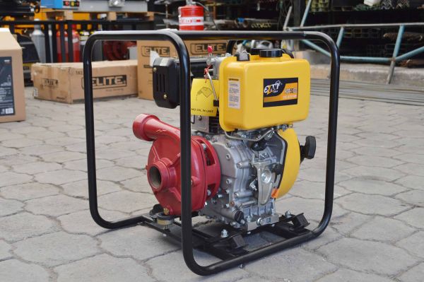 Bomba motor diesel 10hp 2X2 Elan tools 186FA KDP50BC - Imagen 3