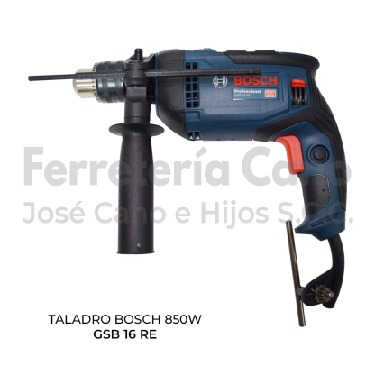 Taladro Bosch GSB 16 RE 127V 850W - Percutor Profesional 16mm