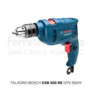 Taladro Bosch GSB 550 RE 127V 550W