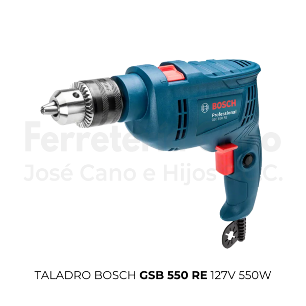 Taladro Bosch GSB 550 RE 127V 550W