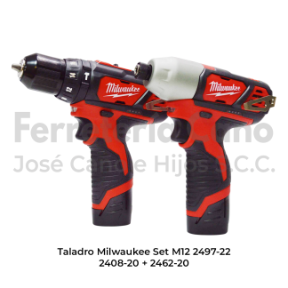 set taladro Milwaukee 2497-22