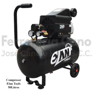 Compresor de Aire Elan Tools 50L 2HP 110V Horizontal
