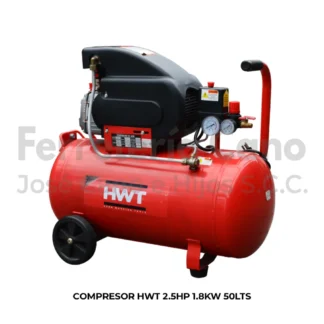 Compresor de Aire 2.5HP 50L HWT 1.8KW para Taller