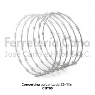 concertina para cerca perimetral