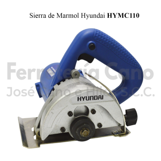 Cortadora de mármol y concreto Hyundai HYMC110 1200W disco 110mm