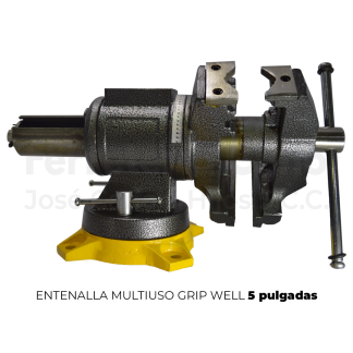 Entenalla Multiproposito Gripwell 4 Pulgadas Doble Giro Ecuador