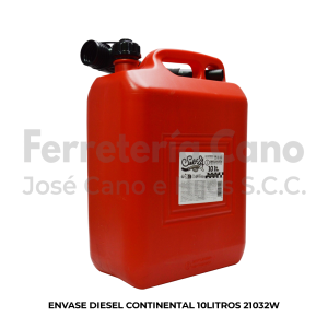 Envase Gasolina Continental 10 litos 21032W