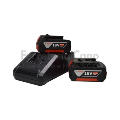 Batería Bosch STARTER KID 2x18V 4.0Ah + Cargador 18V-40 Kit Básico