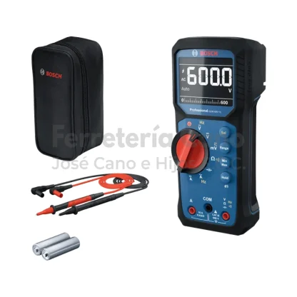 Multímetro Bosch GDM 600-15 AC/DC 600V - Medidor Digital