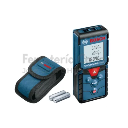 Flexómetro Láser Bosch GLM 40 | Medición Profesional Ecuador