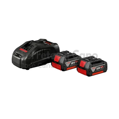 Kit Bosch 2 Baterías 18V 4.0Ah + Cargador Rápido GAL 1880 CV