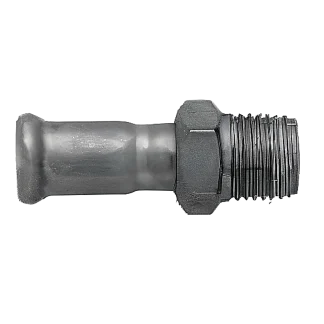 tubo macho acero inoxidable Fujinox