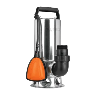 bomba sumergible truper agua sucia 1.5 hp