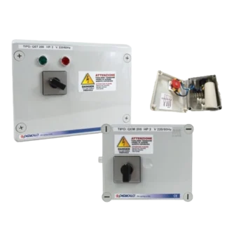 tablero de arranque para bomba sumergible