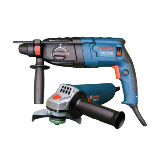 Combo Bosch rotomartillo SDS amoladora 850W