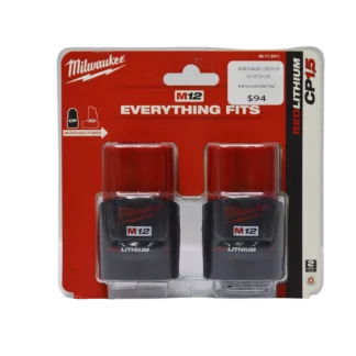 batería para taladro Milwaukee M12