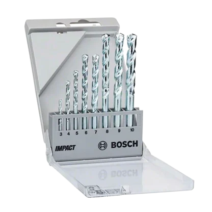 Set Brocas Concreto Bosch Impact 8 Piezas 1/8-3/8"