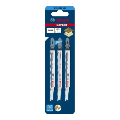 Hoja Sierra Caladora Bosch T308B 5 Piezas para Taller
