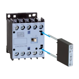 Contactor WEG CWC07 para Control de Motores Eléctricos