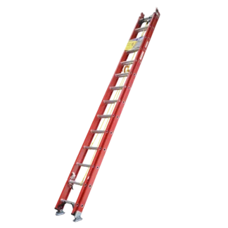 Escalera telescópica de fibra de vidrio BP de 8 m y 2×14 peldaños