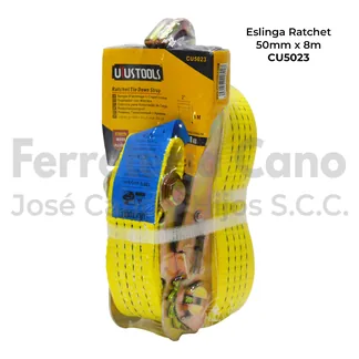 Eslinga Ratchet 2x8M Uyustools CU5023 4000KG