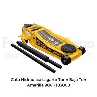 Gata Hidráulica Lagarto Torin Baja 3.0Ton Amarilla 9061-T83008
