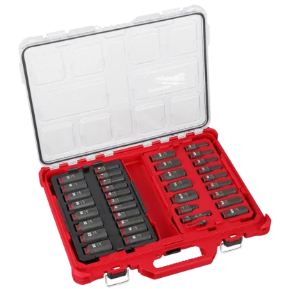 Juego de Dados de Impacto Milwaukee 9 a 36 Piezas