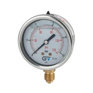 manómetro de glicerina 150 psi