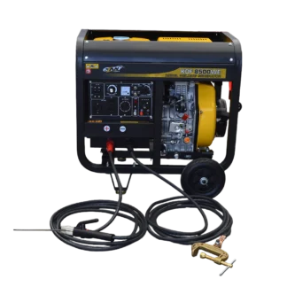 motosoldadora diésel KDF8500WE con cables