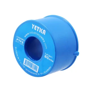 Cinta Hilo de Teflón Yetka 80 m para Tuberías Gruesas