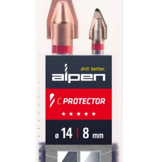 Broca cerámica Alpen C-Protector original para porcelanato y azulejo