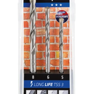 Set de brocas Alpen Long Life para concreto, original