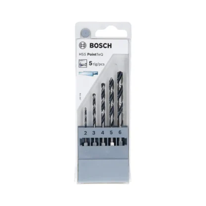 Broca HSS Bosch PointTeQ para Metal 1.98-12.70mm