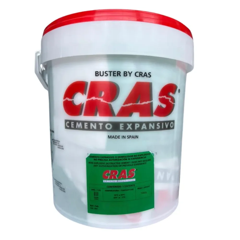 Cemento expansivo demoledor CRAS, balde original