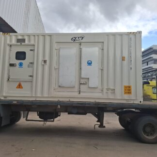 Generador Industrial contenedor LEES/Elan Power - foto real de unidad similar