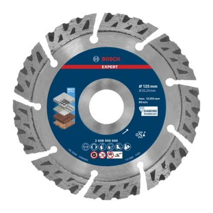 Disco Diamante Bosch Multimaterial 150mm x 22.23mm x 1.2mm