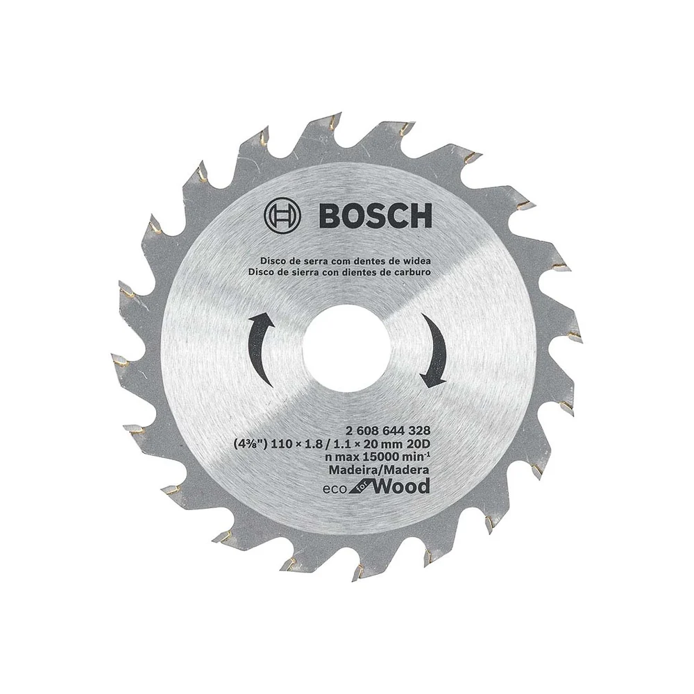 Sierra Disco Bosch para Madera 8 y 9-1/4 Pulgadas