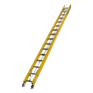 Escalera Telescópica Fibra de Vidrio INCO 32 9.35M Amarilla 250LB
