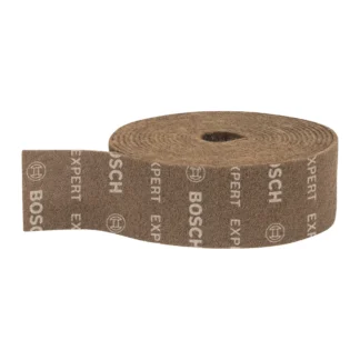Fibra no tejida Bosch EXPERT N880 de 115 mm en rollo, para acabado de metal
